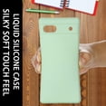 thumbnail image 6 of Designed for Google Pixel 6A 5G 2022 Case,Slim Liquid Silicone Rubber Shockproof Phone Cover with Wrist Strap Soft Anti-Scratch Microfiber Lining Protection Case for Google Pixel 6A 2022 (Green), 6 of 13