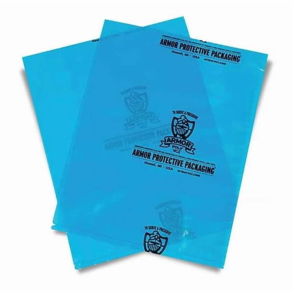 Armor Poly Open-Ended Bag, 10 in L, 8 in W, PK1000 PB4B0810IC