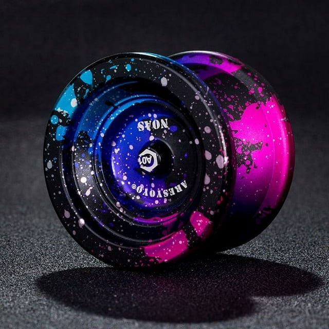 Yoyo Professionnel Yoyo Magique Yoyo en Métal avec 10 Roulements à Billes Alliage Aluminium Grande Vitesse Yoyo Non Réactif Jouet Yoyo pour Enfants Adultes