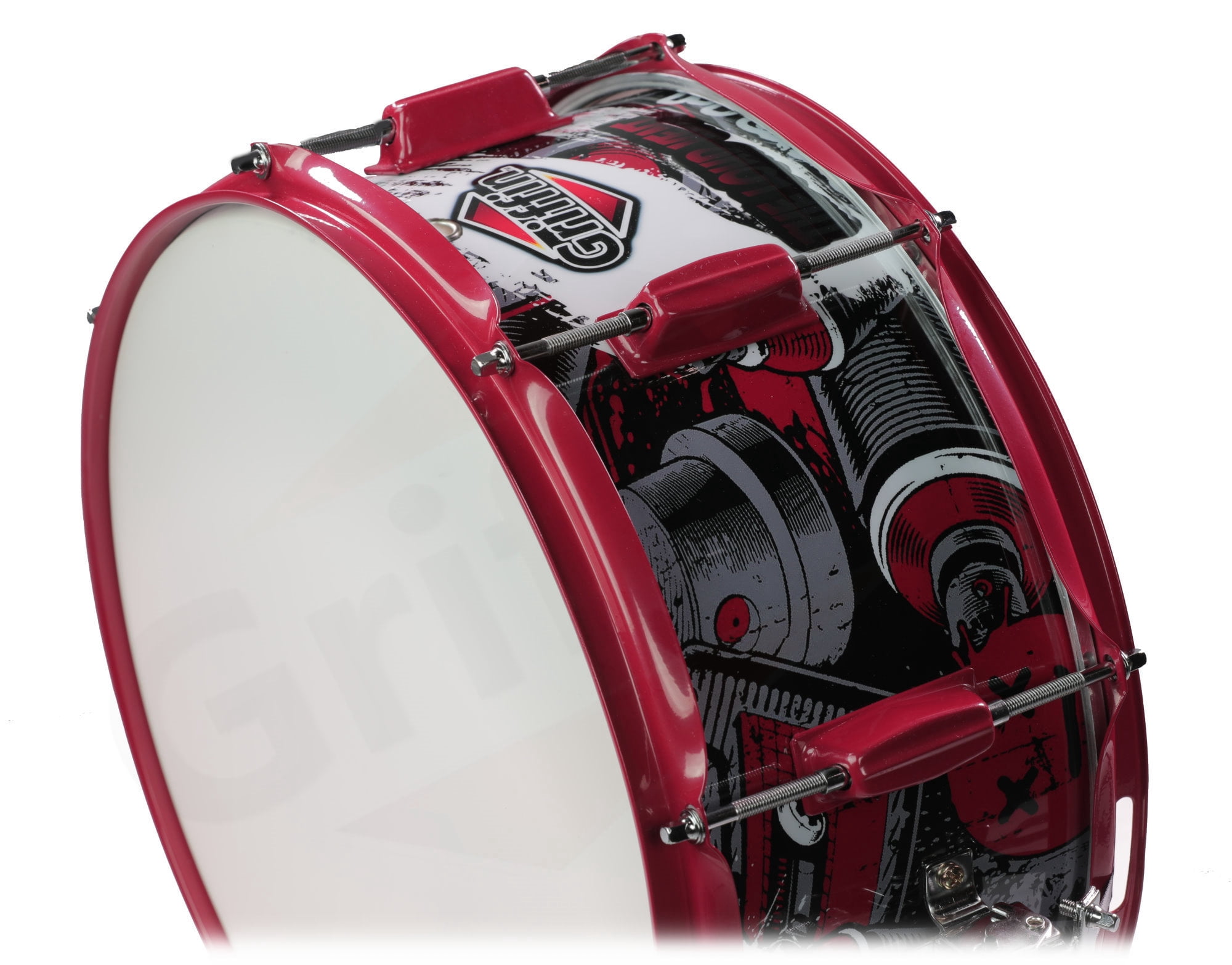 Griffin Snare Drum Birch Wood Shell 14x6.5 Percussion Music Acoustic Kit Set Key