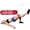 Red, variant on Cross-Symmetry Hip and Core Training System - Loop Resistance Bands for Home Fitness Training, Stretching and Strengthening Legs, Buttocks, Hips, Thighs, and Glutes