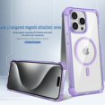 thumbnail image 1 of Luxury Magnetic Wireless Charge Phone Case For iPhone 16 Pro Max 16 Plus 15 14 13 12 11 Pro Max 16Pro Max Cover Protective Cases 05 For iPhone 12 Pro, 1 of 6