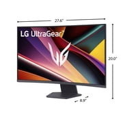 LG 32 UltraGear QHD AMD FreeSync Curved Gaming Monitor, 180Hz, 1ms, Black