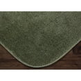 thumbnail image 6 of Garland Rug Traditional Washable Bath Rug Set, 5 Piece Set (2 Bath Rugs, Contour, Lid, & Runner) Deep Fern, 6 of 7
