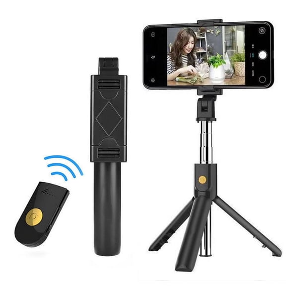 Portable Mini Selfie Stick Foldable Tripods Phone Stand Holder With Wireless Bluetooth Remote Control Shutter For iPhone Samsung