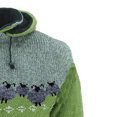 thumbnail image 4 of LOVZFMLL Cardigan for Women Men's Fashion Fall Winter Sweater Loose Large Size Mixed Color Sweater Cardigan, 4 of 4