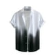 thumbnail image 2 of Blusa y camisa de manga corta con cuello vuelto Camisa casual para hombre Camisa de bolos vintage de manga corta Camisas de verano Camisa abotonada Blusa para hombre Poliéster, 2 of 4