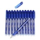 thumbnail image 2 of Seitruly Bolígrafo de Gel de tinta azul y negra, 12 Uds., bolígrafo borrable de 0,5mm, mango lavable, bolígrafo de tinta de Gel de papelería para Suministros de escritura y corrección azul, 2 of 6