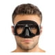 thumbnail image 2 of Visor Cressi Máscara Adulto Superocchio Negro, 2 of 3