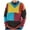 Red, variant on Men V-Neck Sweater Casual Color Block Knitted Long Sleeve Pullover Sweatshirts Fall Winter Lightweight Slim Fit Basic Knitwear