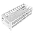 thumbnail image 1 of Test Tube Rack Silver Durable Aluminum for Storage Use and Mess- Organization, 1 of 4