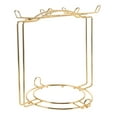 thumbnail image 2 of Organizador de platos de taza Organizador de gabinete de cocina sencillo para el hogar y organizador de mostrador (para 4 tazas 6 platos / dorado), 2 of 6