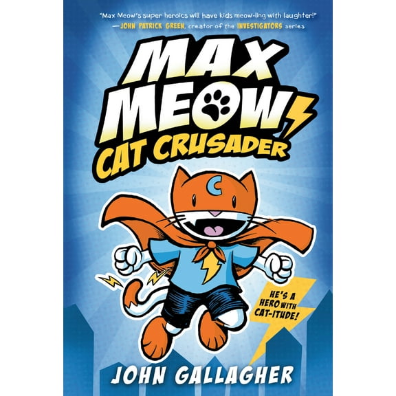 Pre-Owned Max Meow: Cat Crusader Book 1 Paperback
