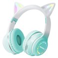 thumbnail image 1 of Diadema Gato Bluetooth inalámbrico Baja latencia larga duración RGB ST89M, 1 of 8