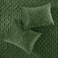thumbnail image 6 of Madison Park Harper Full/Queen 3 Piece Velvet Quilt Set in Green, 6 of 6