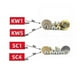 thumbnail image 2 of Locksmith Lishi 2 In 1 Tools Kw5 For Door Civil Lock Opener Hand Tool Professional Locksmith Hand T-DF, 2 of 5
