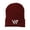 Maroon, variant on State VA Embroidered Long Beanie - Grey OSFM