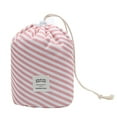 thumbnail image 1 of Drawstring Makeup Bag Portable Travel Storage Bag Cosmetic Organizer for Women, 1 of 9