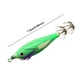 thumbnail image 3 of Señuelo Pesca Luminoso Anzuelos Calamar Anzuelo Artificial Cebos Jigging () Verde, 3 of 3
