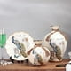 thumbnail image 1 of Juego de 3 Jarrones de cerámica Fernando decorativos con decoración de pavo, 1 of 7