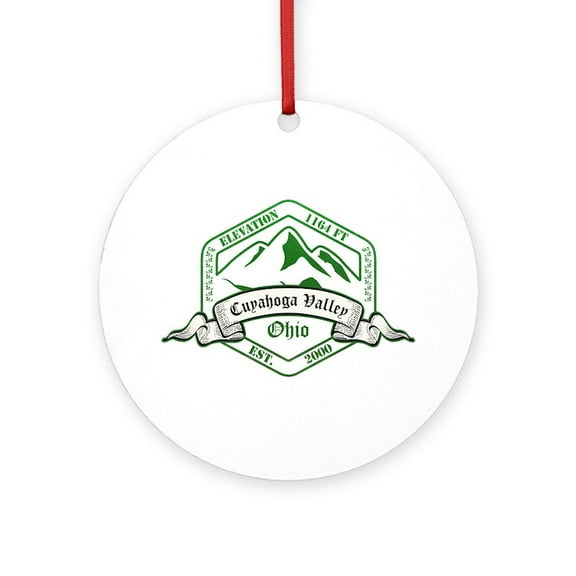 CafePress - Cuyahoga Valley National Park, Ohio Ornament (Roun -  Round Wood Ornament 4"