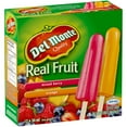 thumbnail image 3 of DEL MONTE Real Fruit Ice Pops, Mixed Berry & Orange, 3 of 4