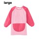 thumbnail image 1 of Batas de arte para niños, bata de manga larga para niños, delantal impermeable antiaceite para niños, con bolsillos, bata de arte y delantal para niños oso de fresa Hogar, 1 of 4