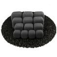 thumbnail image 2 of Charcoal Gray, Ceramic Fire Squares | Mixed Set of 13, 2 of 2