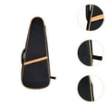 thumbnail image 6 of Almencla Guitar Gig Bag Ukulele Case for 23 inch Ukulele with Carry Handle Electric Guitar Bag Water Resistant Guitar Case for Concert Orange, 6 of 8
