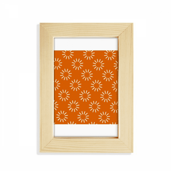 Wait Rotate Seal Patterns Desktop Display Photo Frame Picture Art Painting 5x7 inch