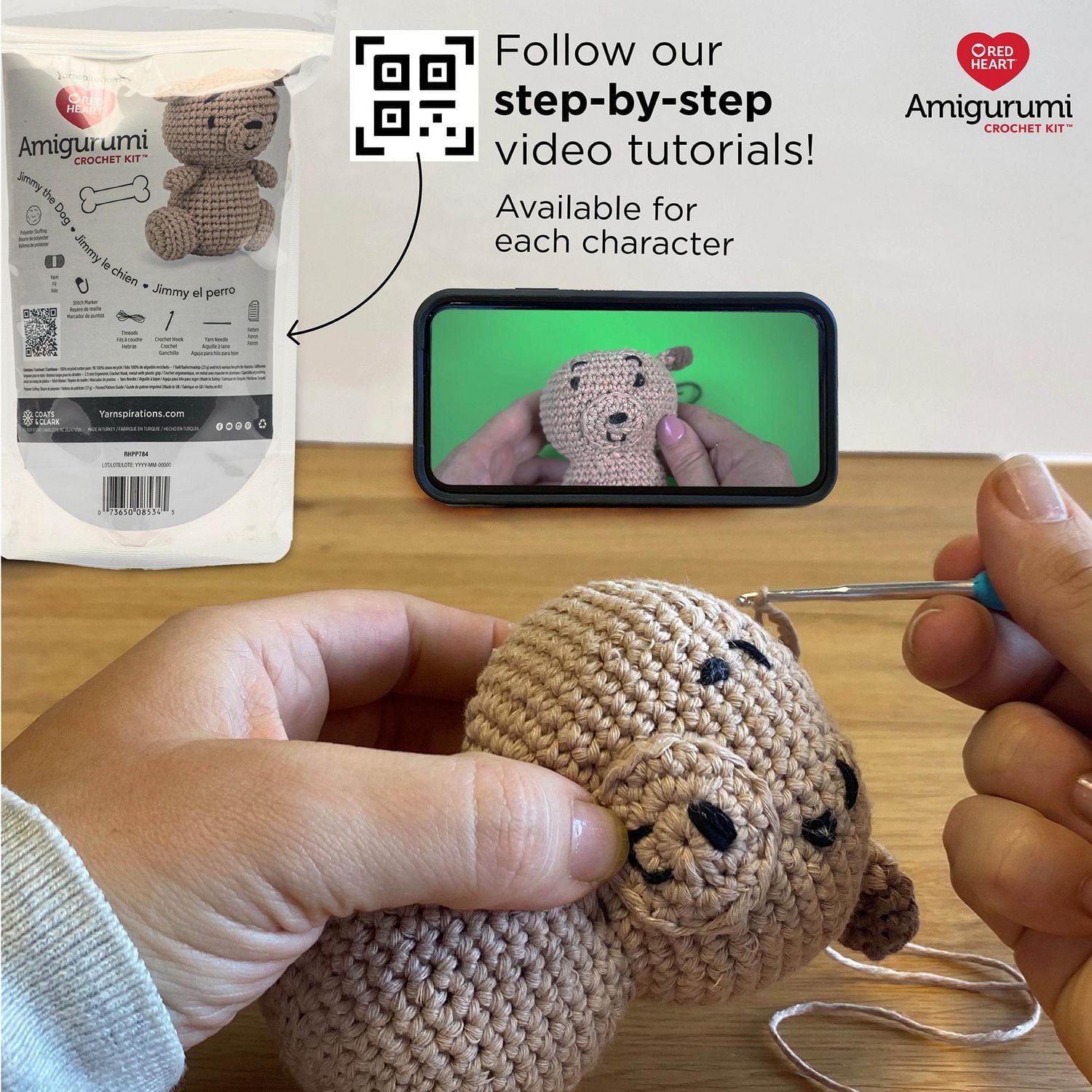 Red Heart™ AMIGURUMI Crochet Collection Kit