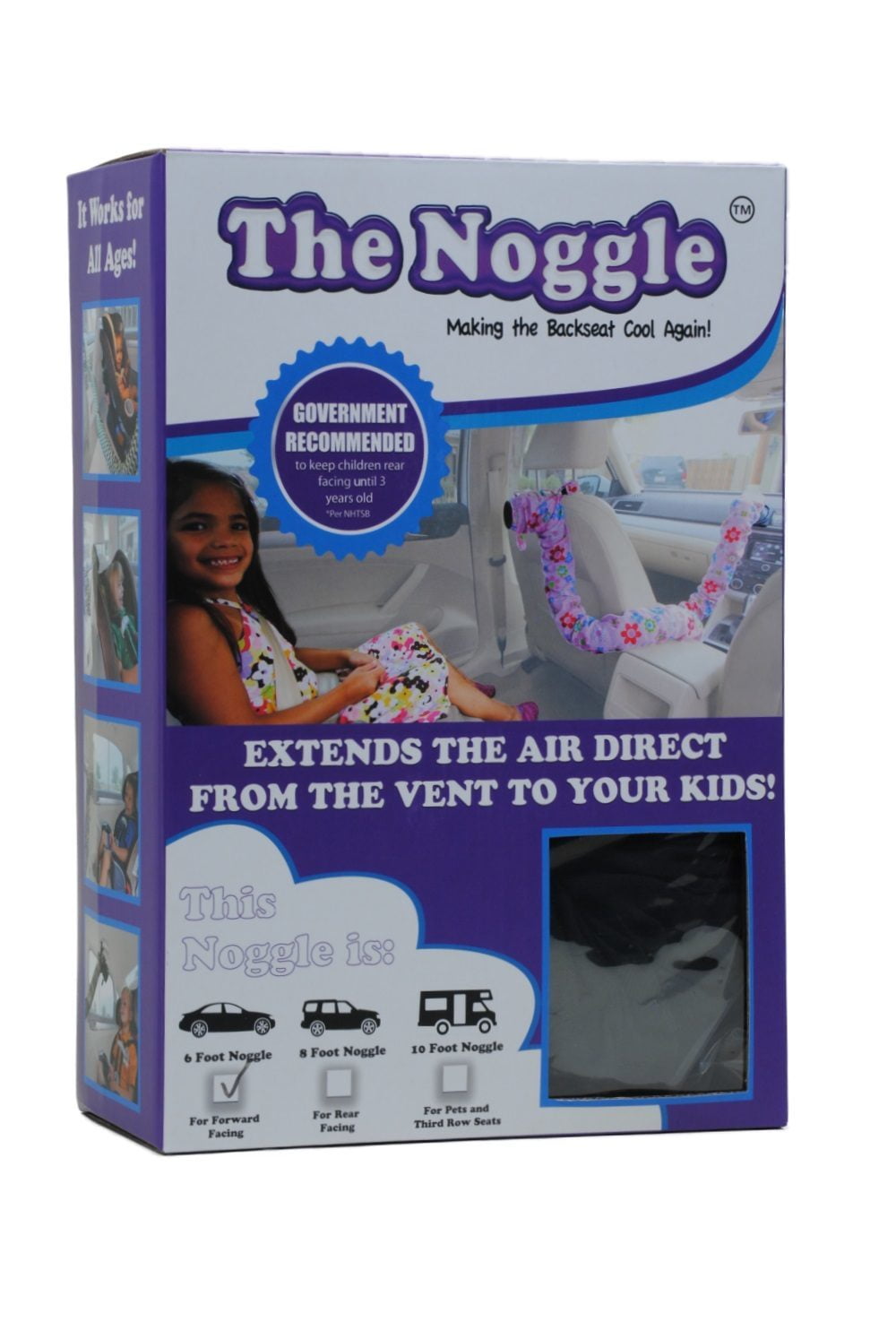 the noggle rear facing