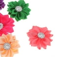 thumbnail image 3 of simhoa 10pcs Satin Ribbon Flower Craft DIY Accessory Wedding Appliques Multi-color, 3 of 8