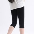 thumbnail image 6 of Tanghaowl Girls Athletic Shorts Capri Leggings Kids Running Pants Shorts Workout Tights Cropped Pants Shorts Pants Pants, 6 of 6