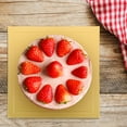 thumbnail image 4 of ETHZZLE 5Pcs Golden Cake Boards Square Thickened Cake Base Paper Material for Baking and Serving, 4 of 6
