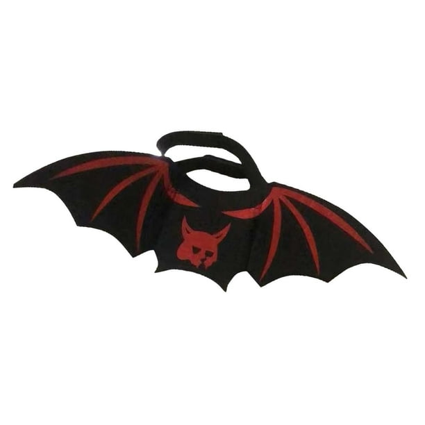 Disfraz de murciélago para perros y gatos, ideal para cachorros y gatitos. 43cmx14cm