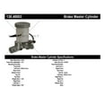 thumbnail image 2 of Centric Parts Brake Master Cylinder P/N:130.48003 Fits select: 1988-1995 SUZUKI SAMURAI, 2 of 2