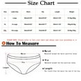 thumbnail image 3 of Wancir Womens Period Underwear Menstrual Period Panties Cotton Leakproof Postpartum Protective Briefs, 3 of 5