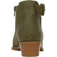 thumbnail image 3 of Style & Co. Womens Mabel Faux Suede Almond Toe Ankle Boots, 3 of 3