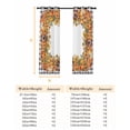 thumbnail image 6 of Fsddascl Thanksgiving Pumpkins Blackout Curtains for Bedroom/Living Room, Thermal Insulated Kitchen Curtains, Sunflowers Leaves Retro Pastoral Grommet Darkening Window Treatment Drapes 42"x84"x2, 6 of 6