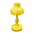 thumbnail image 1 of Lámpara de escritorio Retro Lotus Leaf Ingenious Lovely 3 fuentes de luz Lámpara de noche de mesa pequeña para dormitorio de niñas Amarillo, 1 of 5