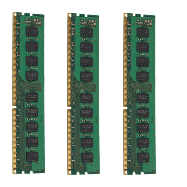3 memorias RAM de 4 GB, 2RX8 PC3-10600E, 1,5 V, DDR3, 1333 MHz, ECC, sin búfer para servidores y estaciones de trabajo (4 GB)