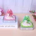 thumbnail image 5 of Adornos de papel para notas con diseño de casa en el árbol rosa romántica panorámica en 3D con diseño de serpiente, 5 of 5