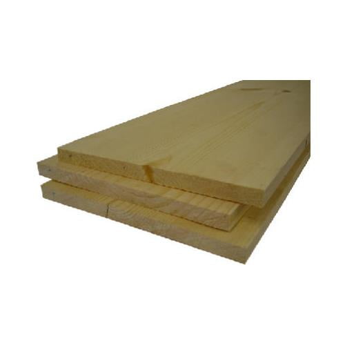 Alexandria Moulding Pine Board Premium Grade - Softwood Lumber - 1 in x 12 in x 4 ft