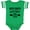 Football Green and White, variant on Inktastic North Dakota Awesome Since 1889 Boys or Girls Baby Bodysuit
