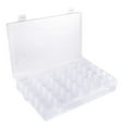 thumbnail image 5 of 36 Grids Plastic Embroidery Floss Organizer Box & 50 Bobbins 2PCS Number Stickers for Sewing Storage, 5 of 5