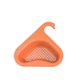 thumbnail image 1 of KAIYANG Cesta de drenaje triangular para fregadero con forma de cisne, soporte de drenaje para utensilios de cocina (naranja), 1 of 4