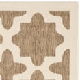 thumbnail image 6 of SAFAVIEH Courtyard Amanda Geometric Indoor/Outdoor Area Rug, 5'3" x 7'7", Brown/Bone, 6 of 13