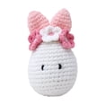 thumbnail image 2 of Handmade Crochet Bunny Egg Decor, Knitted Spring Home Decor, Soft Tabletop Ornaments for Festive or Seasonal Display, 2 of 6