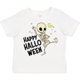thumbnail image 3 of Inktastic Happy Halloween with Dancing Skeleton Boys or Girls Toddler T-Shirt, 3 of 5